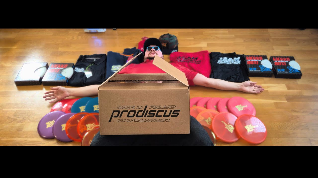 SUURI PRODISCUS UNBOXING | Team Ambassador tilaus