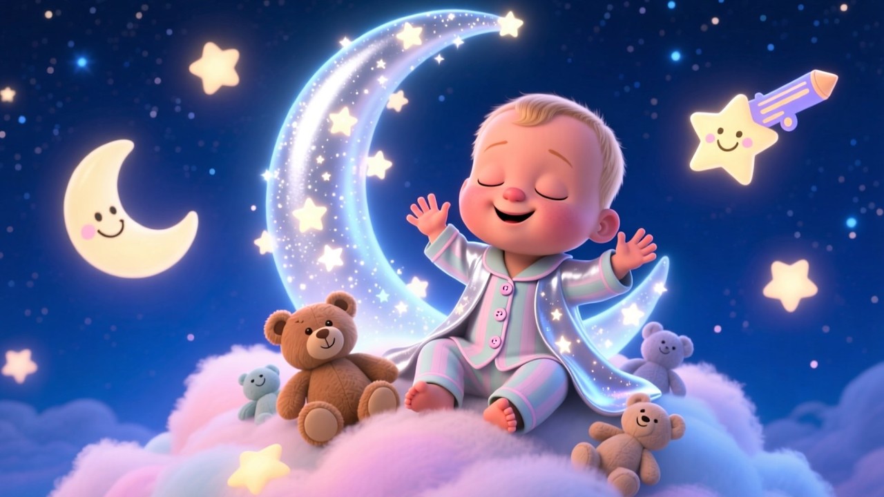 Magical Sleepytime Song 🌙 | Calming Lullaby for Kids | Gentle Bedtime Nursery Rhyme
