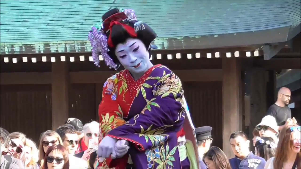 平成二十七年　明治神宮春の大祭　邦楽邦舞　長唄・藤娘