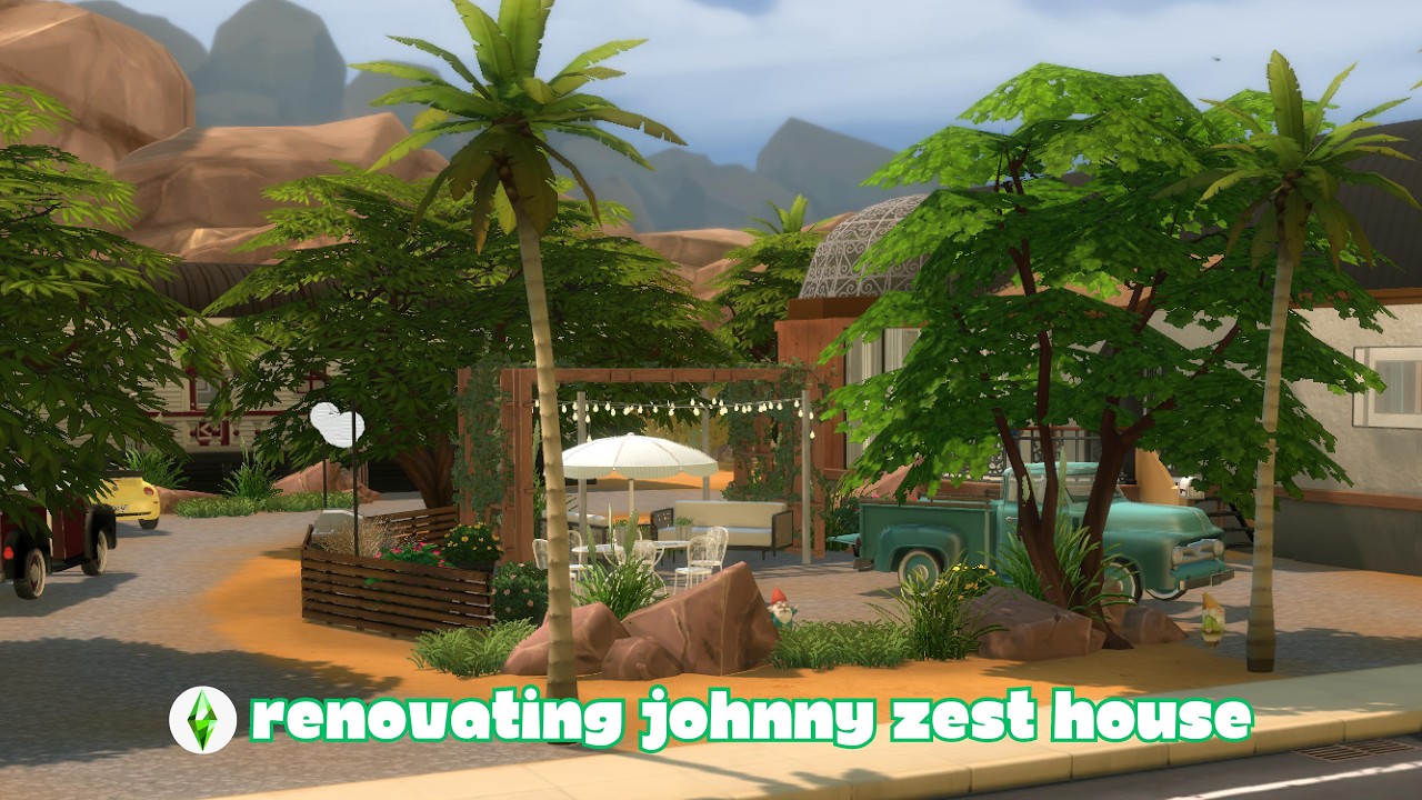 Renovating Johnny Zests trailer in The Sims 4👩🏻&zwj;🚒