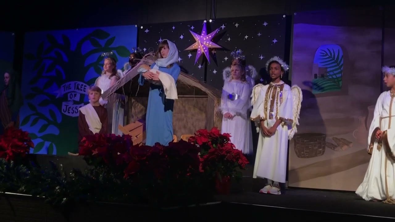 Michael in Christ Church Christmas Pageant 11 Dec 21