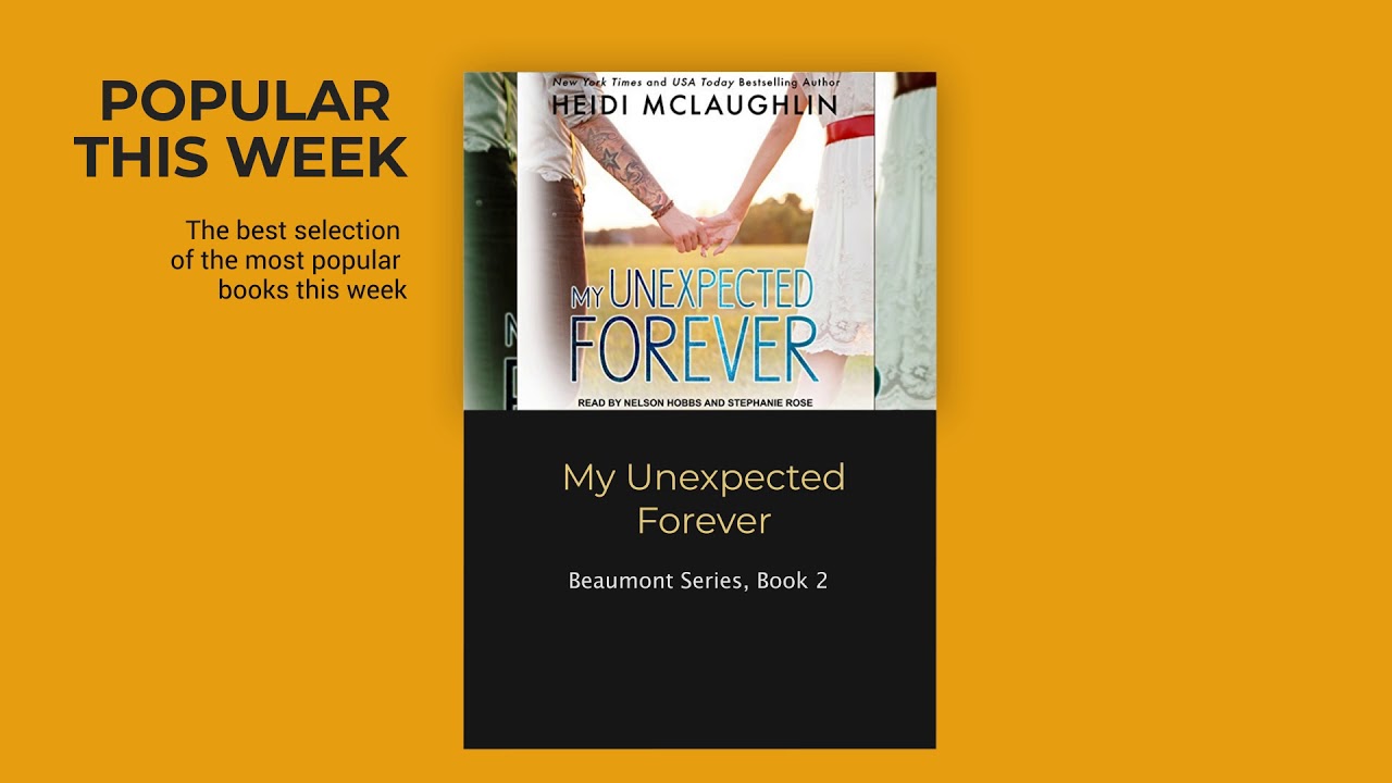 The most popular Romance audiobooks this week: [ 22nd Jan. - 28th Jan. ]