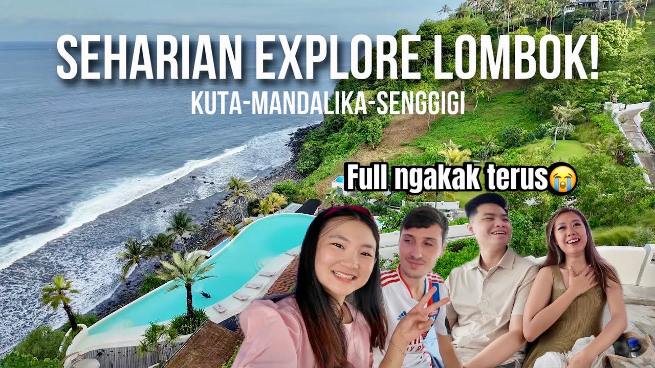 SEHARIAN EXPLORE LOMBOK! INDAHNYA PULAU INI❤️ FULL NGAKAK SAMA TEMEN2!