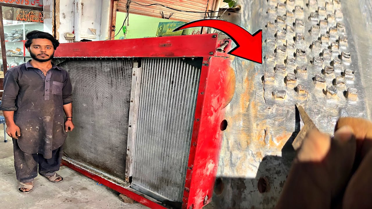 Industrial Grade power Generator Radiator Component repair