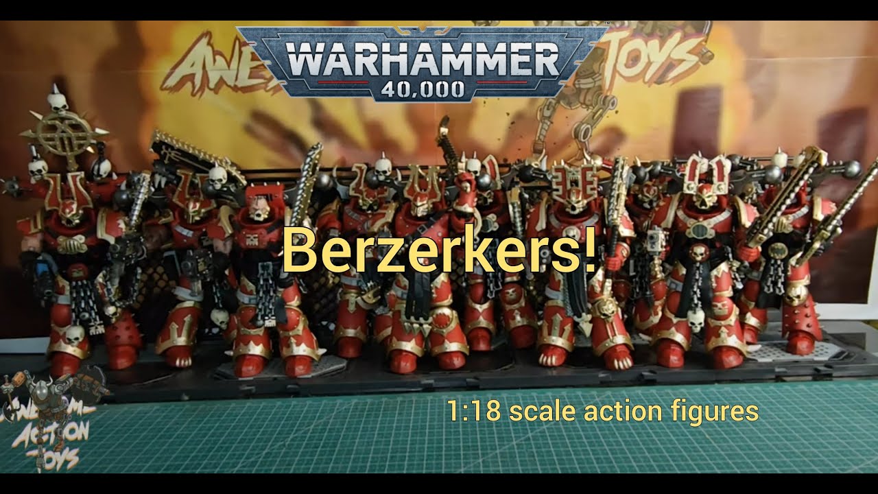 Warhammer 40k World Eaters Khorne Berserkers 
