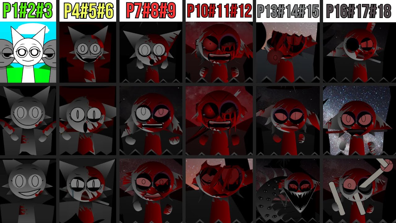 Phases 1-30 Definitive Version in Incredibox Sprunki!