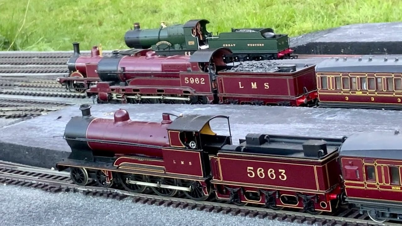 Wye Valley Garden Railway &lsquo;springs&rsquo; to life, with LNWR/LMS Prince of Wales & Claughton