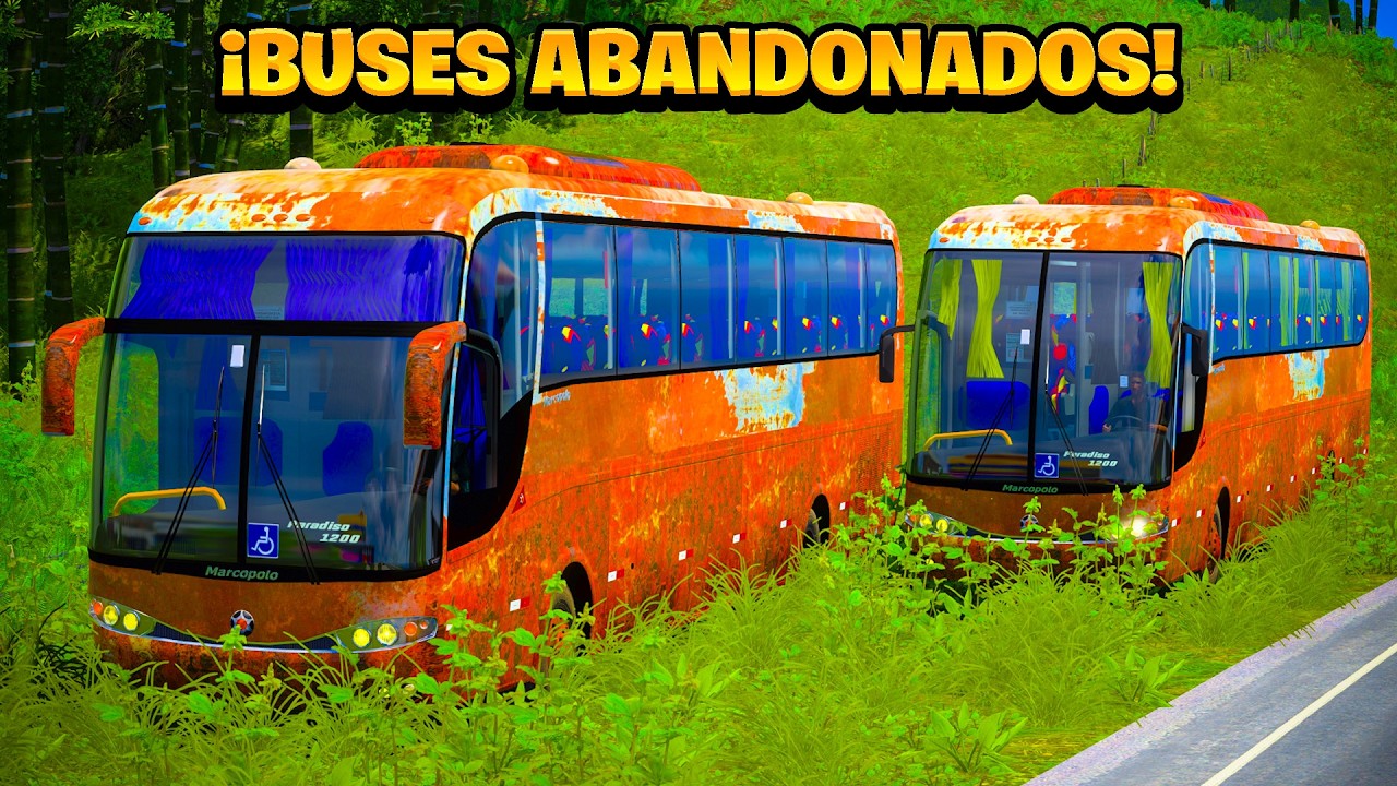 ¡Restauración DE BUSES VIEJOS Y ABANDONADOS! | American Truck Simulator