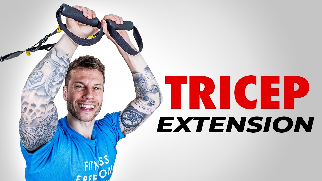 How to do a TRX Tricep Extension to Sculpt Strong Arms