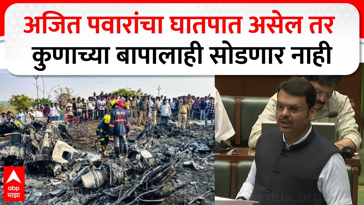 Devendra Fadnavis On Ajit Pawar : अजित पवारांचा घातपात असेल तर कोणालाच्या बापालाही सोडणार नाही
