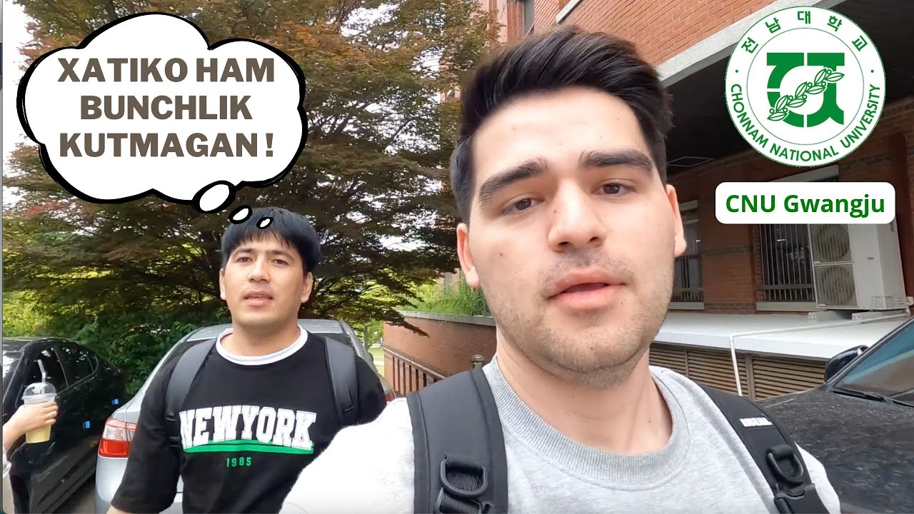 CNU universiteti | Gwangju campus tour | Vlog2