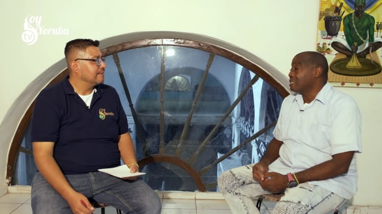 Asociación Cultural Yóruba de Cuba. Babalawo Roberto Padrón. Presidente