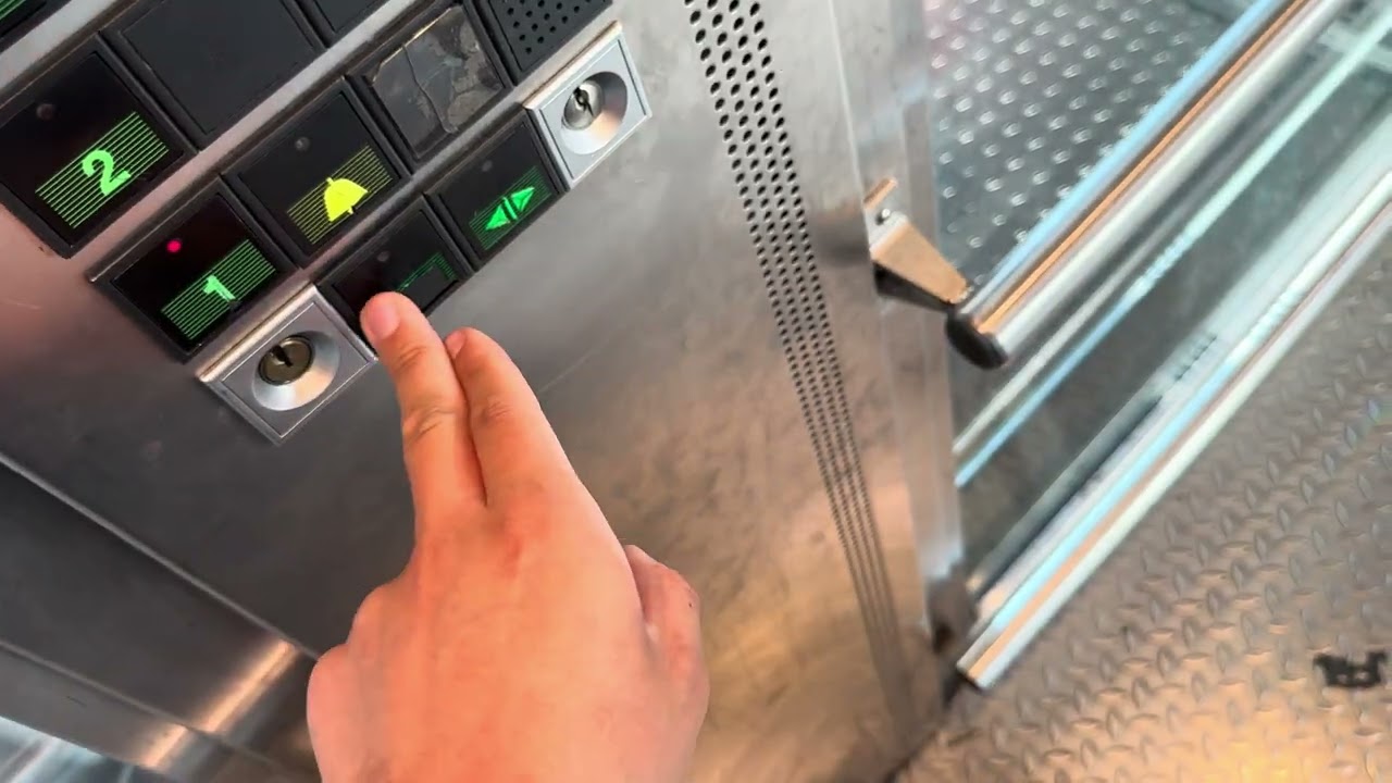 Thyssen Glass Lift at Oslo Central Station, Norway