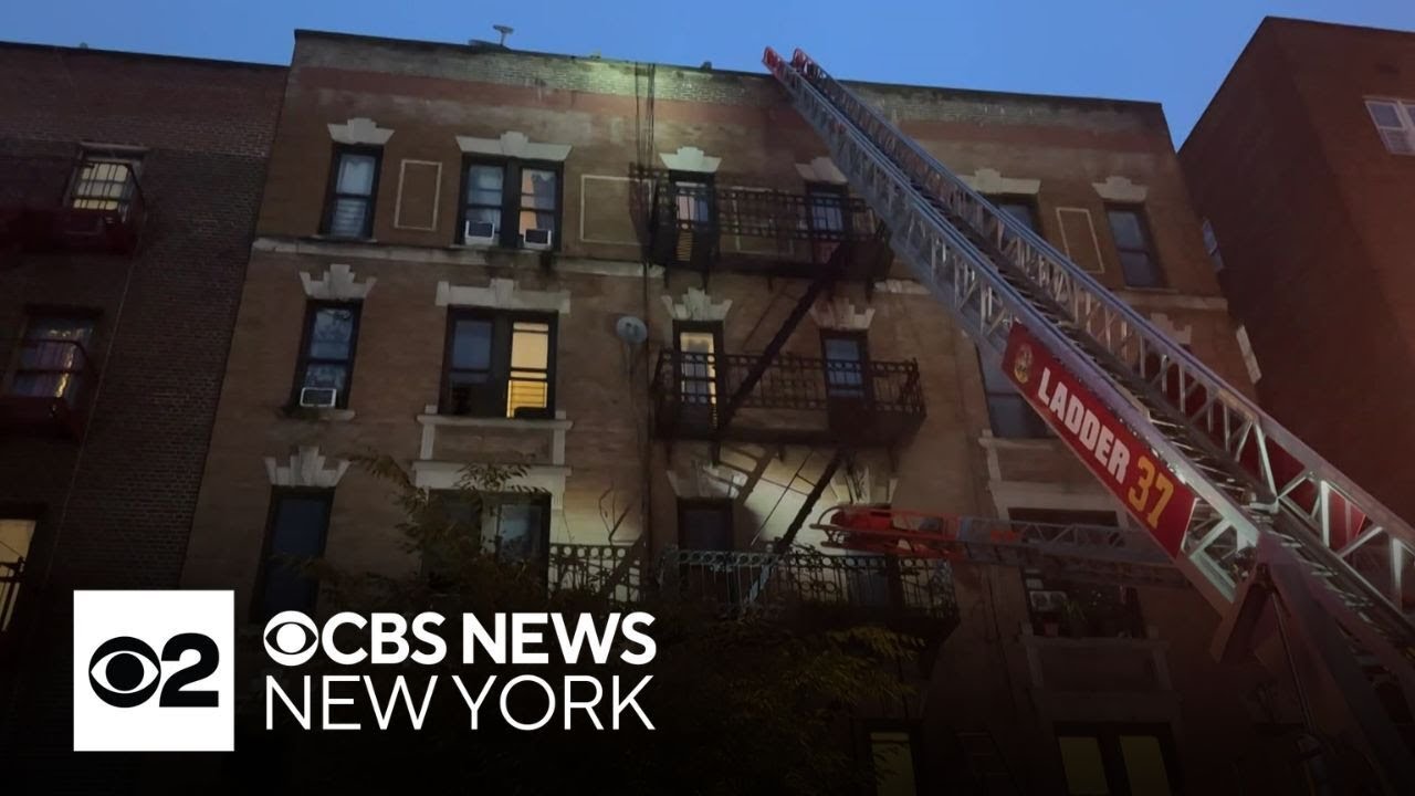 8 injured in Bronx apartment building fire