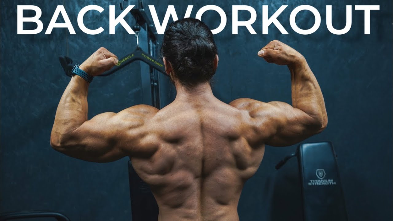 GET A BIGGER BACK & BICEPS | My New Workout Split (Day 2/5)