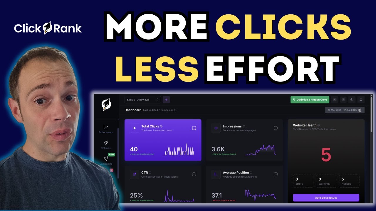 ClickRank Review | Get Your Website to Google Page One Fast!