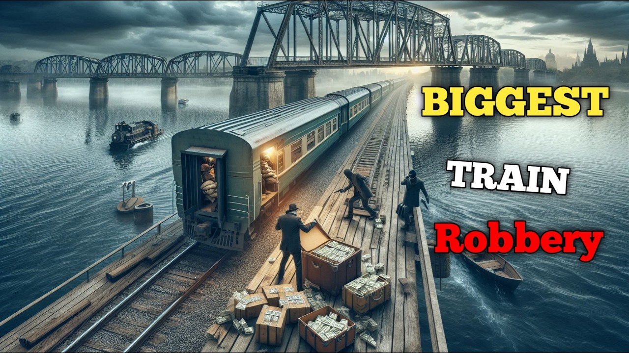 Million Dollar BIGGEST TRAIN Robbery | चोरी करके चकमा देकर गायब हो गए | #MillionDollarHeist
