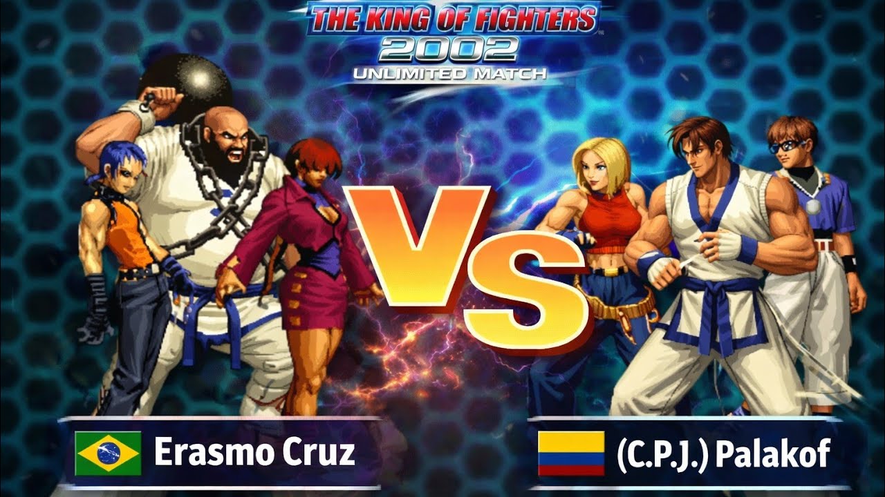 KoF2002 Ft3 Erasmo Cruz 🇧🇷 VS 🇻🇪 (C.P.J)Palakof