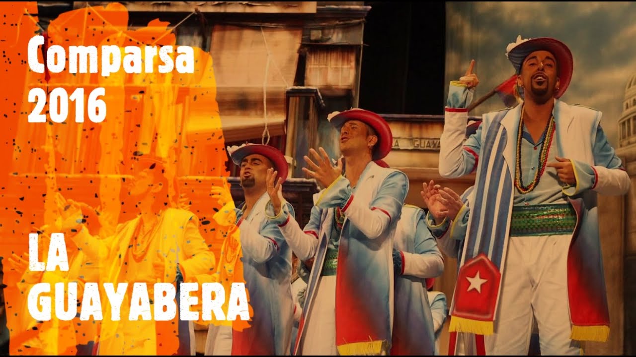 Comparsa LA GUAYABERA (2016) Todos los pasodobles más presentación (sonido HQ) - SIN PAUSAS  -
