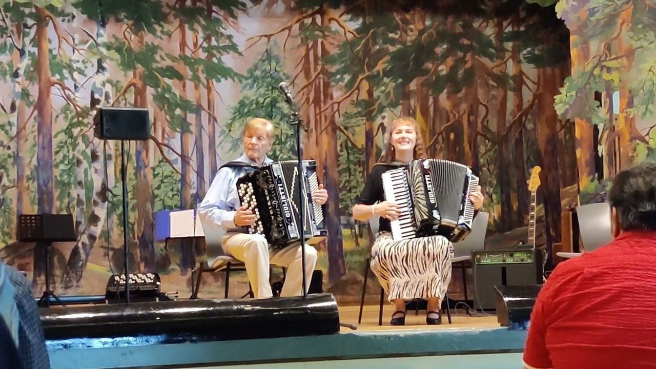 Veikko Ahvenainen ja Carina Nordlund – Ilta Oulunjoella (Vesilahti 20.7.2022)