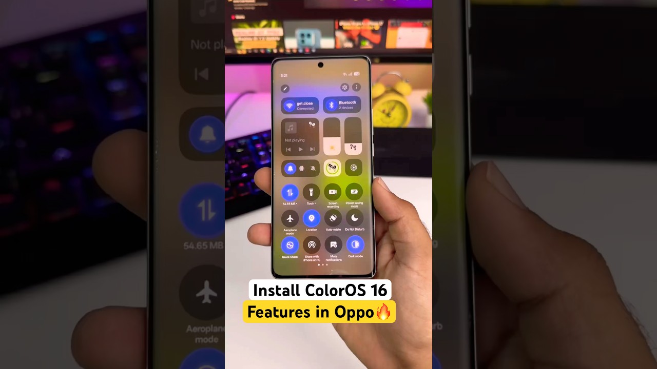 Install ColorOS 16 Update Features in Oppo Phone🔥 Android 16