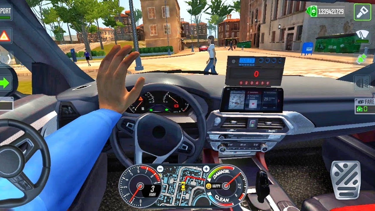 🚖 Open World Taxi Game | Carrying Real Life Passengers🏙️  | Taxi Car Simulator Gameplay 