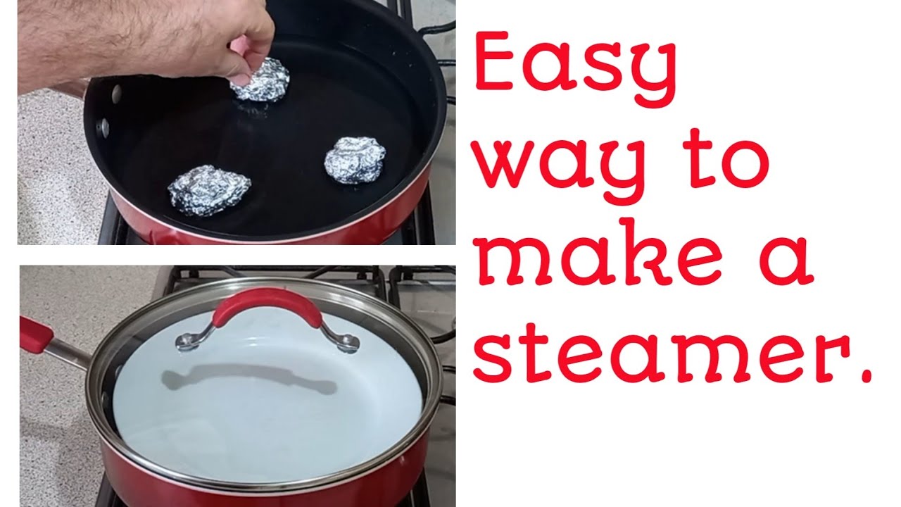 How to Steam food without a Steamer | Quick and easy way to steam food | ourfamilyof5