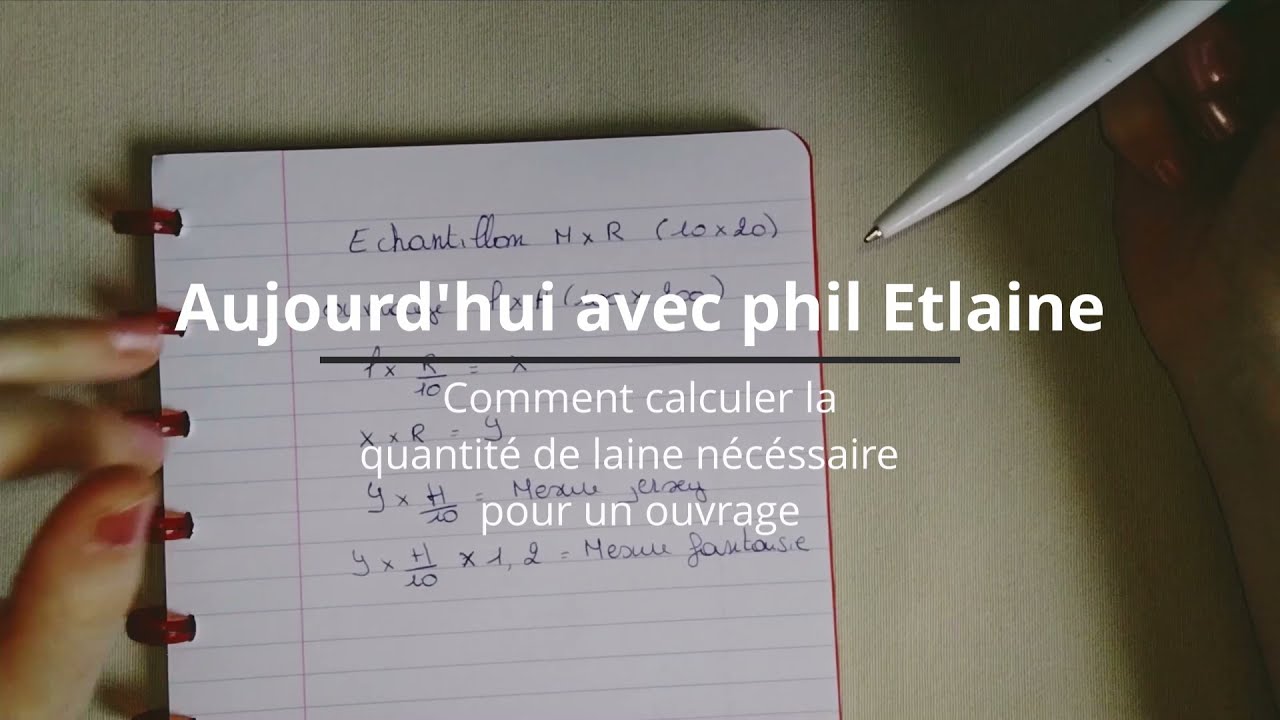 #tricot , #crochet : comment calculer le nombre de pelotes nécessaire pour un ouvrage