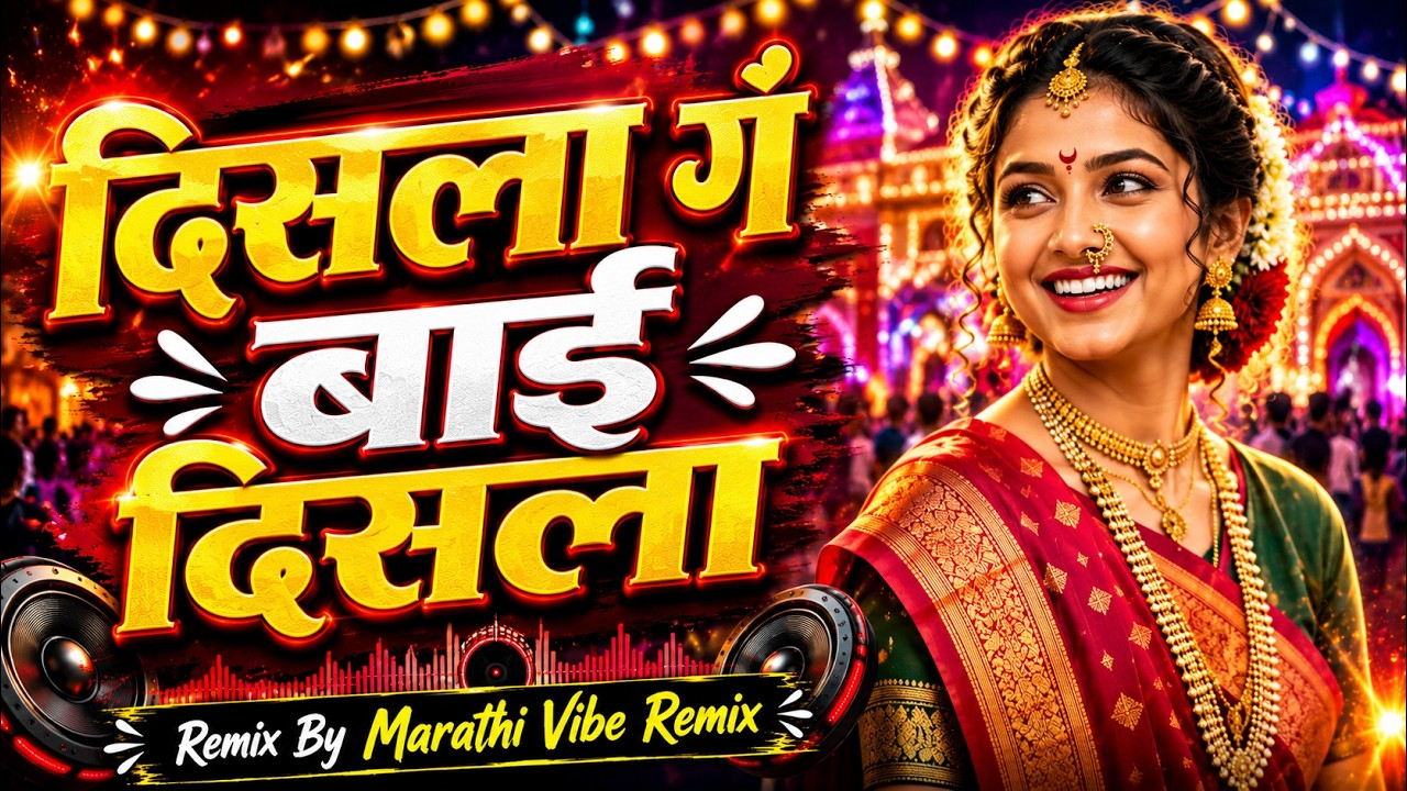 Disla Ga Bai Disla 🔥 DJ Remix | Marathi Song Remix 2026 | Marathi Vibe Remix