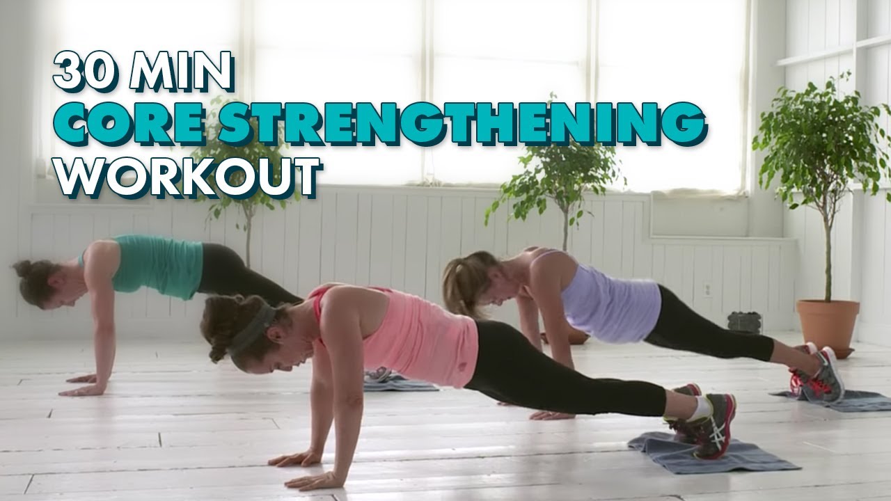 30-Minute Core Strengthening Workout - The CafeMom Studios Workout