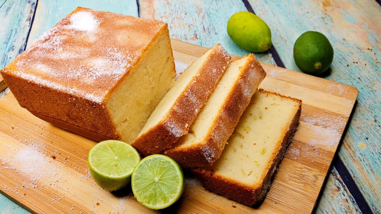 Lemon Tea Cake Recipe | Eggless & Without Oven | Eggless Lemon Pound Cake Recipe | Corner Cooks