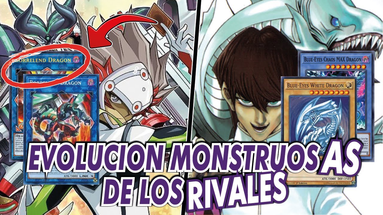 Evoluci&oacute;n de los MONSTRUOS AS de los Rivales | YuGiOh! Anime