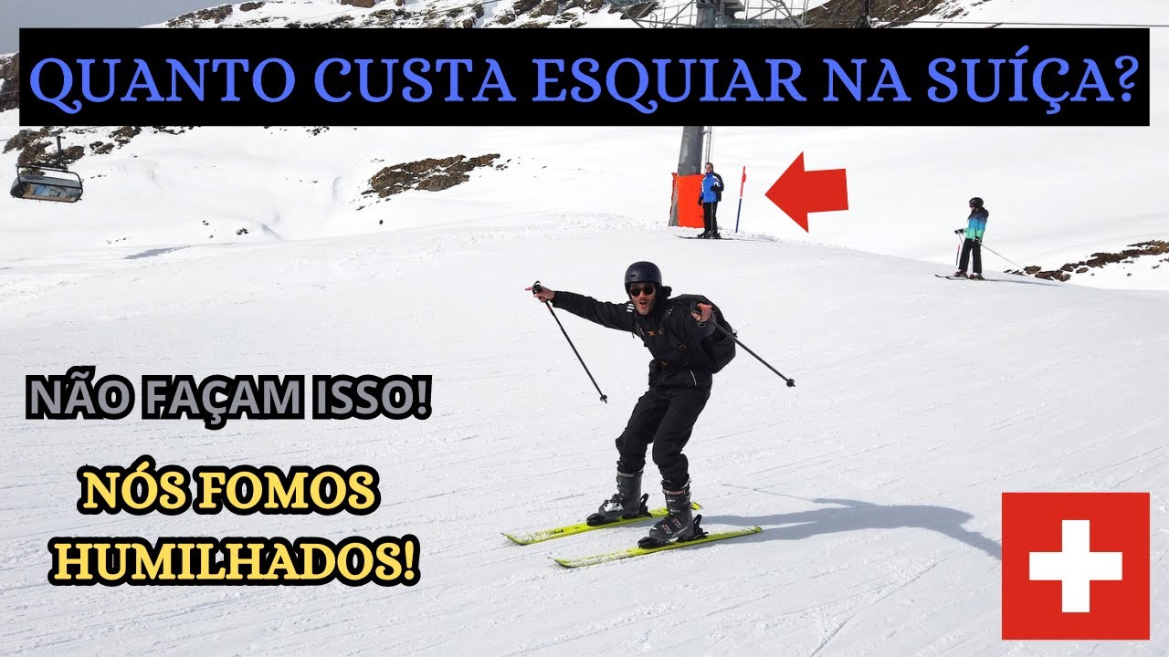 ESQUIAR na SUÍÇA é CARO? Monte Titlis, Engelberg - Desbravando ep 20