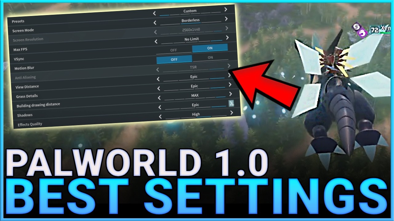 ИЗМЕНИТЕ ЭТО СЕЙЧАС! &mdash; ЛУЧШИЕ настройки PALWORLD 1.0 для ПК: больше FPS / слабый ПК