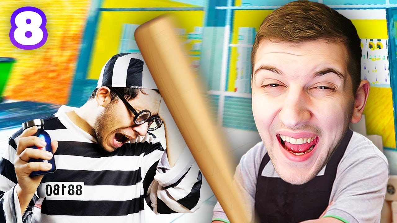 GAUDOM PARDUOTUVĖS VAGIS! - Supermarket Simulator (#8)