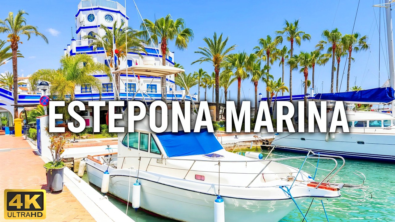 ESTEPONA MARINA 🇪🇸 | The Most Relaxed Harbor on Spain’s Costa del Sol