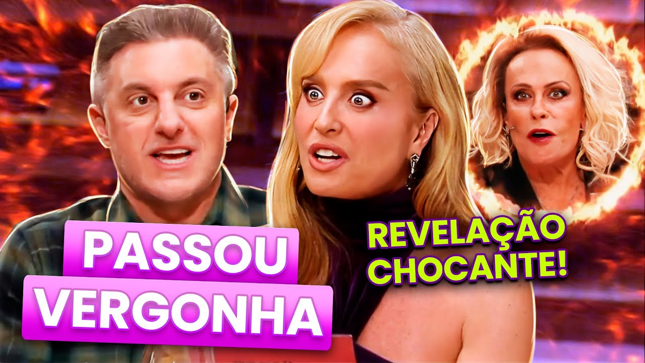 ANGELICA ESCULACHA LUCIANO HUCK AO VIVO EM PROGRAMA ESPECIAL DE ANIVERSÁRIO! | Virou Festa