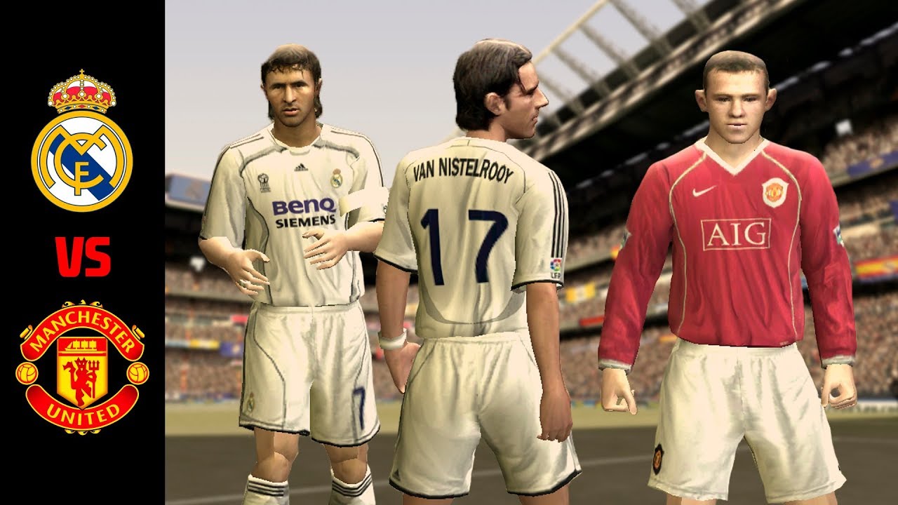 FIFA 07 / Real Madrid vs Manchester United / PC Gameplay HD