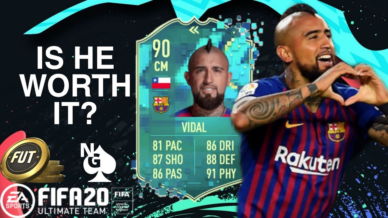 FIFA 20! 90 Flashback Vidal Review! The Ultimate CM?