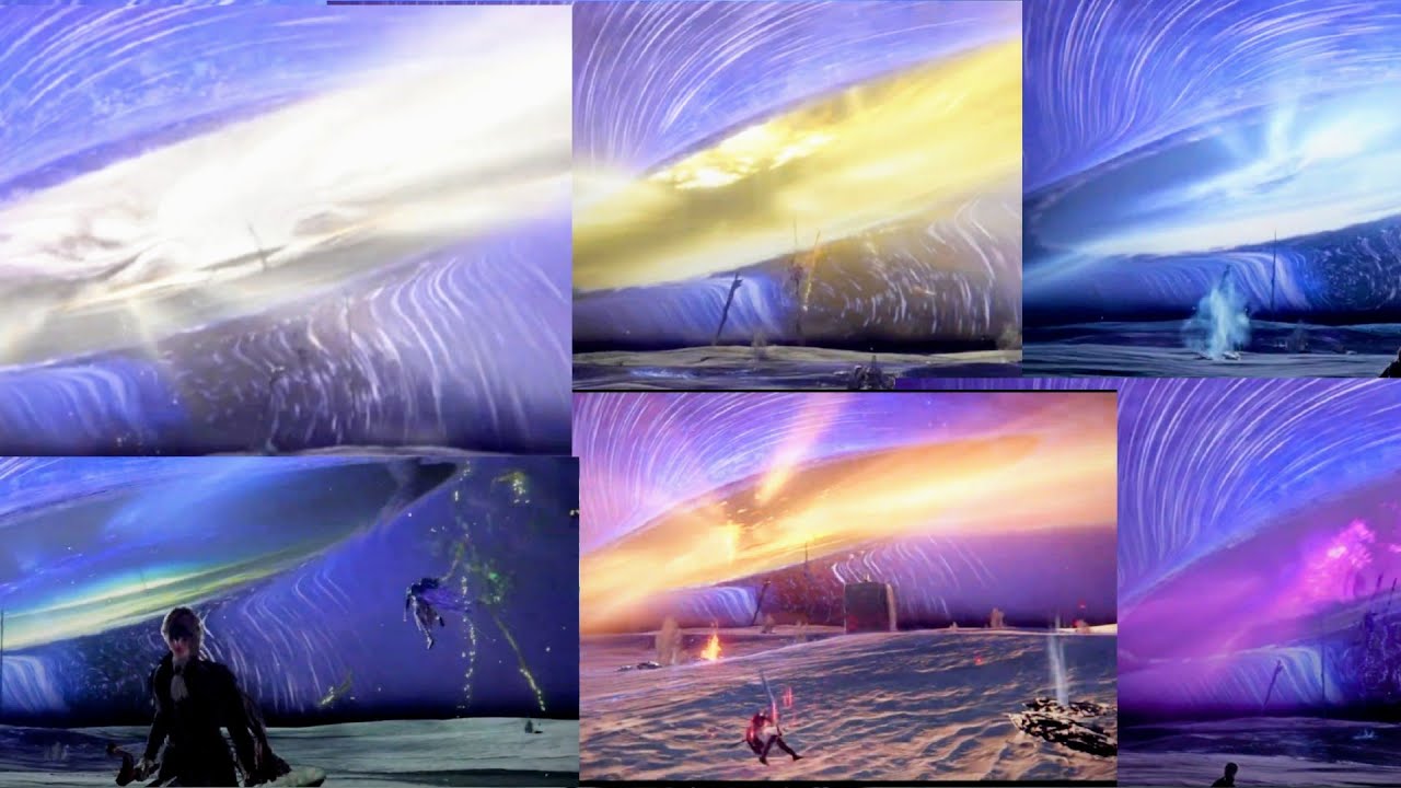 ELDEN RING NIGHT REIGN final boss ( Heolstor the Nightlord ) all transitions/status effects showcase