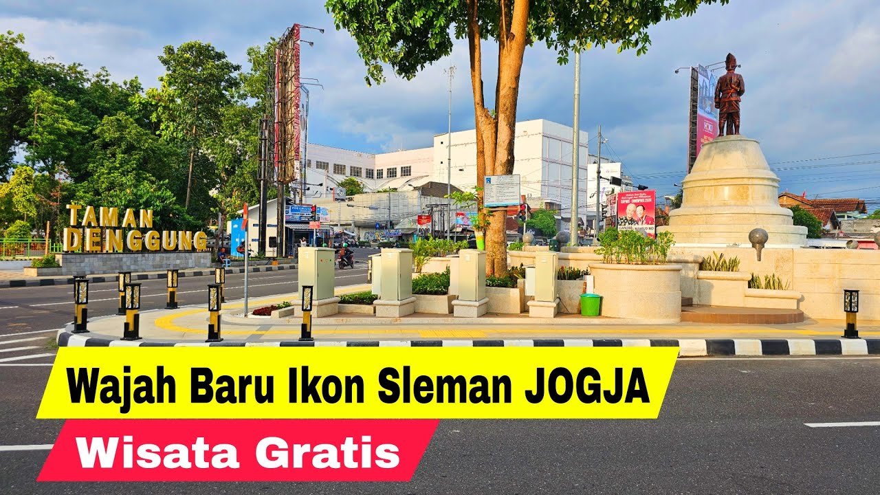 Menuju Taman Denggung, Wajah Baru Dan Ikon Kota Sleman Dari Malioboro Yogyakarta | Wisata Jogja 2024