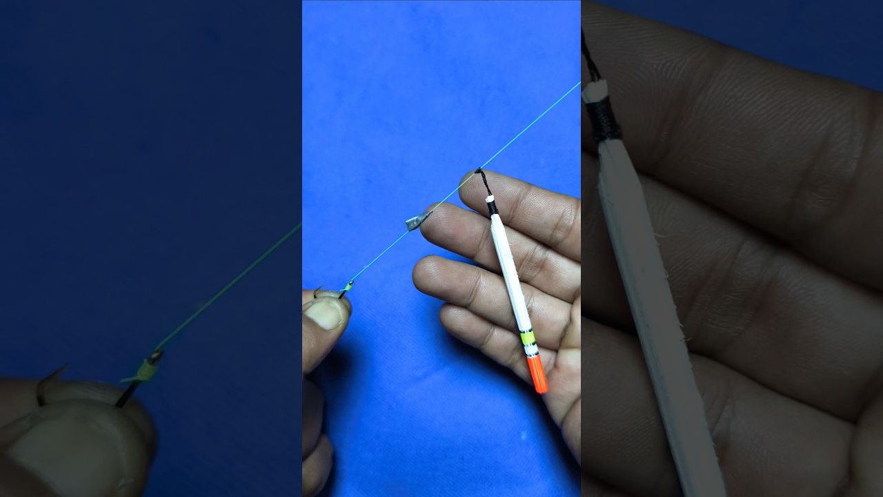 Tips and Tricks for Installing Fishing Floats #shorts #fishing #tutorial