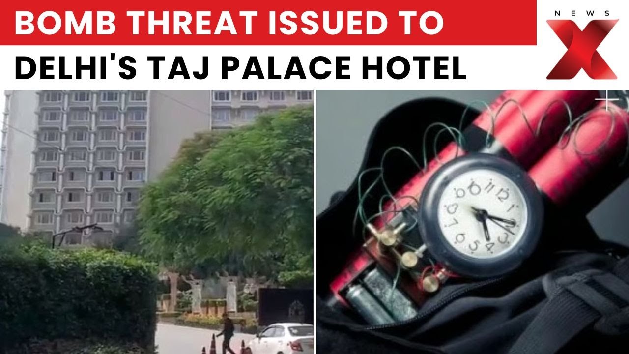 Hoax Bomb Threat at Taj Palace Hotel, Delhi | Bomb Squad Clears Hotel After Investigation