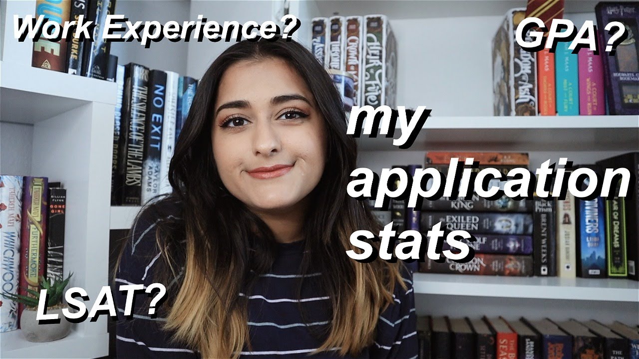 My Law School Application Stats: LSAT, GPA, work experience, and more \\ how I got into law school