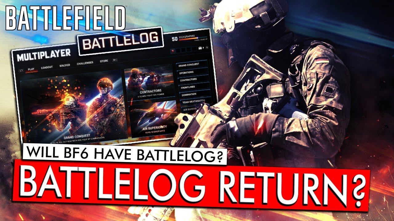 BATTLELOG RETURN?! - Will Battlefield 6 have Battlelog? | BATTLEFIELD