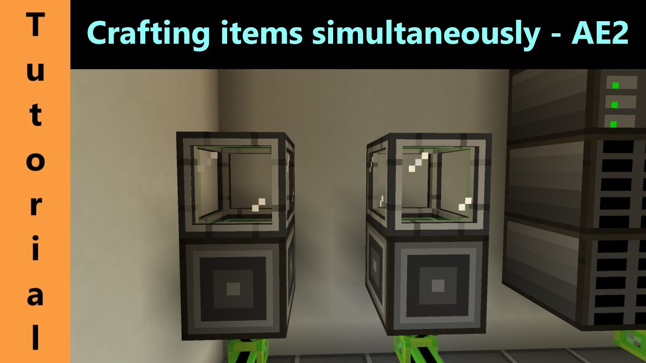 Syn's Shorts - Crafting Items Simultaneously - AE2 (1.12)