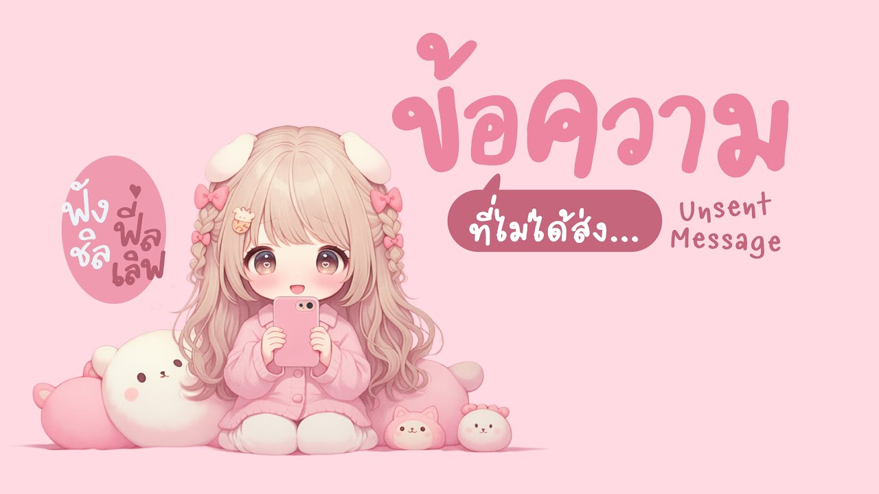 ข้อความที่ไม่ได้ส่ง 💬 | เพลงน่ารักเขินๆ ของคนแอบชอบ ฟังสบาย | Chill Sound Feel Good
