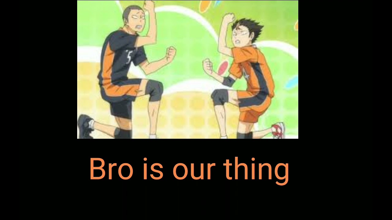 {best trio} Tanaka and Nishinoya x listener