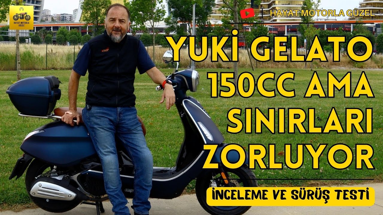 Yuki Gelato 150cc İnceleme | Hızlı ve Tarzlı Scooter | Hayat Motorla Güzel