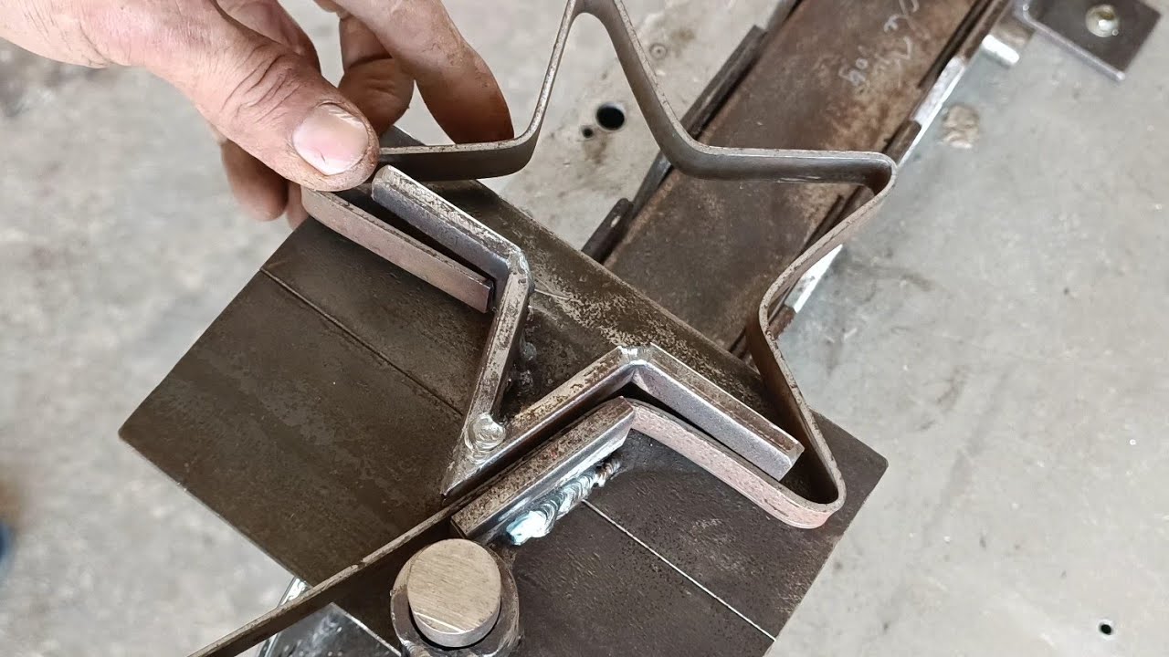 Vam uốn hoạ tiết ngôi sao thủ công DIY #hungchevlog #hungchediy